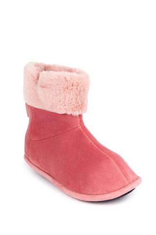 SLIPPER BOOT DUSTY PINK