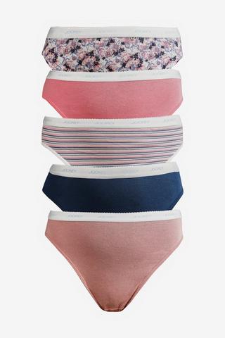 JOCKEY 5 PACK HIGH CUT PANTIES