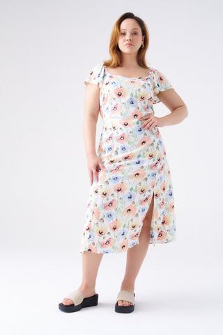 FLORAL PRINT DRESS