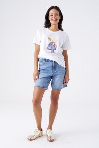 RELAXED FIT SHORTS MIDWASH