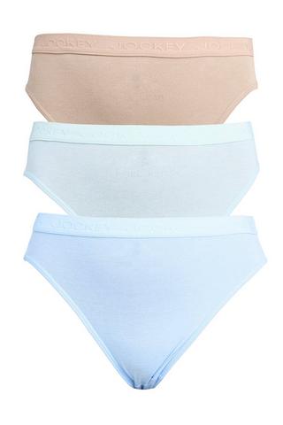 JOCKEY 3 PACK HIGH CUT PANTIES