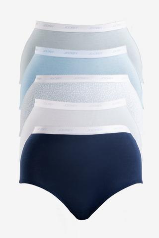 5 PACK FULL BRIEF PANTIES