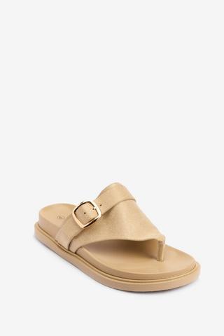 WONDERFIT THONG SANDAL BEIGE