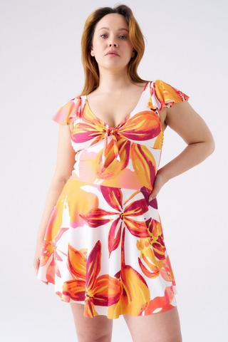 WONDERFIT FLORAL FULL COSTUME