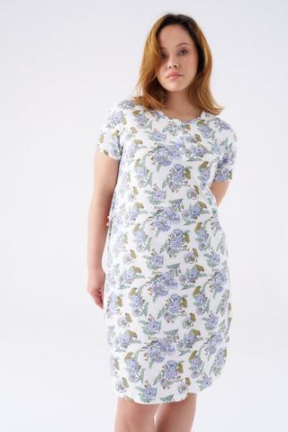FLORAL PRINT SLEEP SHIRT