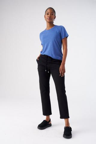 DENIM JOGGERS BLACK