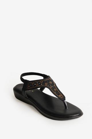 THONG SANDALS BLACK - Bata