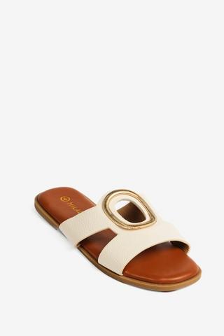 MULE SANDALS WHITE