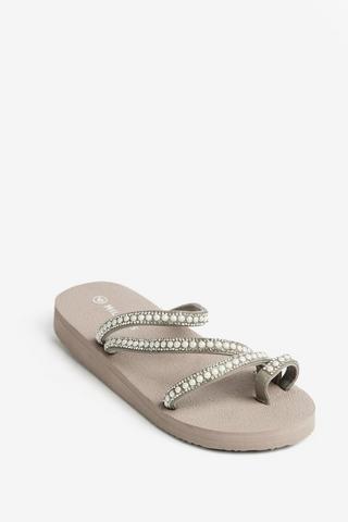EMBELLISHED SANDALS