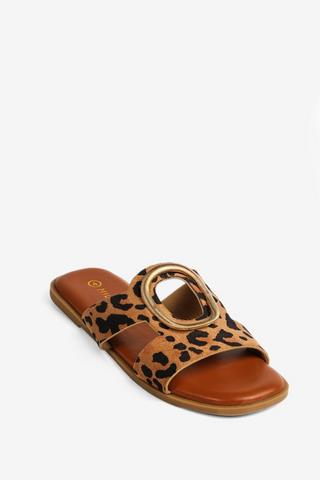 ANIMAL PRINT SANDAL