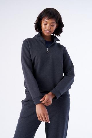 QUARTER ZIP FLEECE PULLOVER