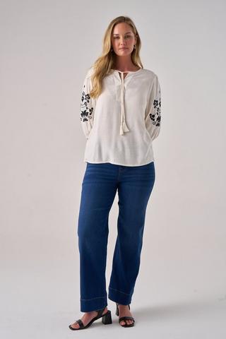 WIDE LEG PULL ON JEGGINGS