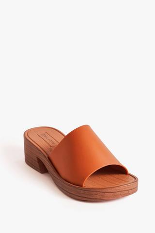 BLOCK HEEL ORANGE