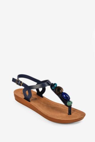 WONDERFIT BEADED SANDALS