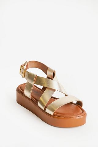 WONDERFIT STRAPPY PLATFORM SANDAL