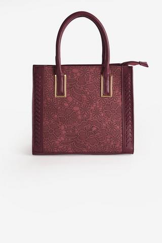 EMBOSSED TOTE BAG