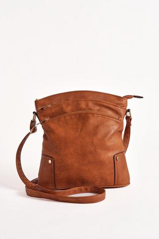 CROSSBODY BAG TAN