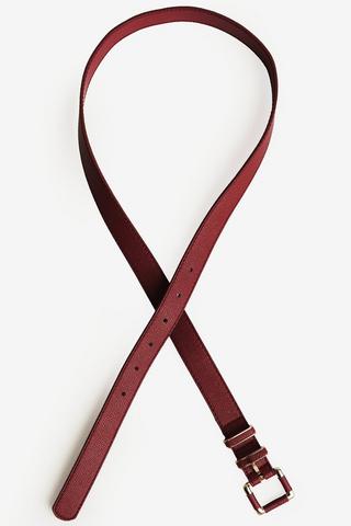 BURGUNDY BELT