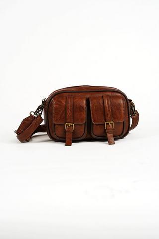 CROSSBODY BAG BROWN
