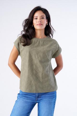 BOXY TOP ANGLAISE FATIGUE