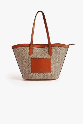 STRAW TOTE BAG - Pierre Cardin