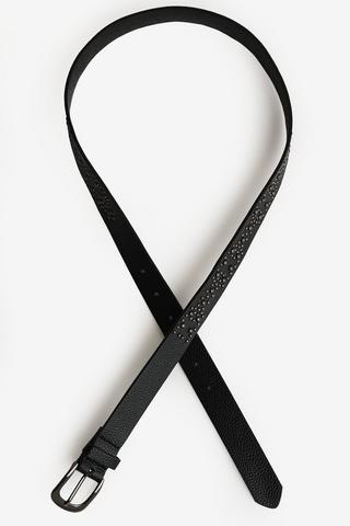 STUDDED BELT BLACK