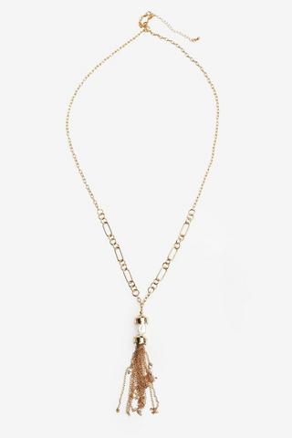 TASSLE PENDANT NECKACE