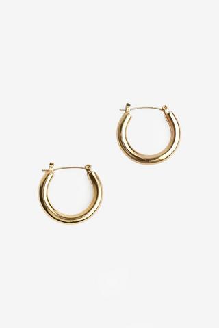 GOLD HOOP EARRINGS
