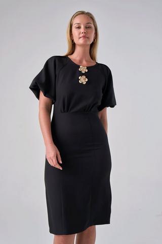 ALINE DRESS BLACK