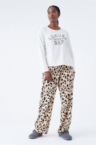 ANIMAL PRINT SLEEP SET