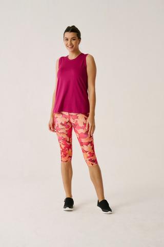 FLORAL PRINT LEGGINGS GYM