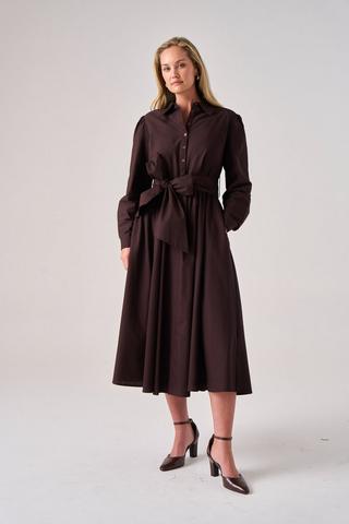 CHOCOLATE SHIRT DRESS