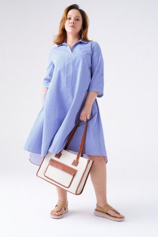 SHIRT DRESS STRIPE