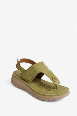 THONG SLINGBACK SANDAL - Pierre Cardin