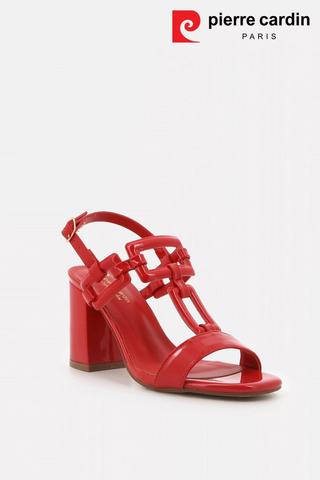 RED HEELS - Pierre Cardin