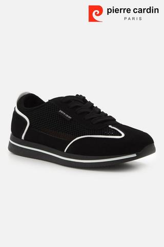 BLACK MESH SNEAKER - Pierre Cardin