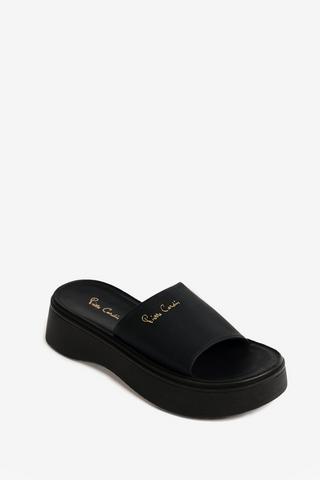 PLATFORM MULE BLACK - Pierre Cardin