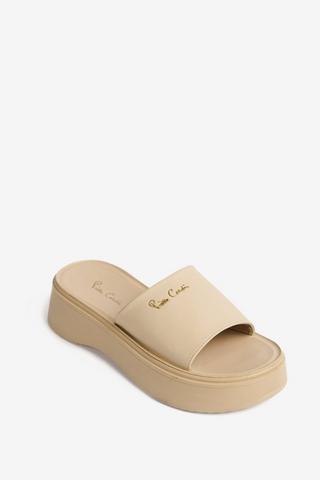 PLATFORM MULES NUDE - Pierre Cardin