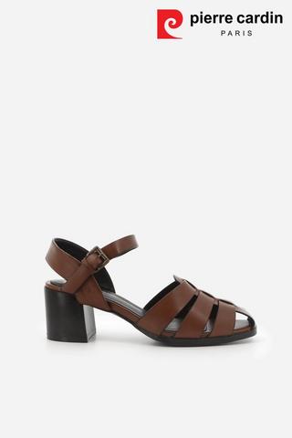 CAGE HEELS TAN - Pierre Cardin