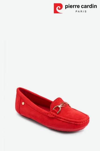 RED LOAFERS - Pierre Cardin