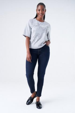 WONDERFIT SLIM LEG DENIM JEANS INK