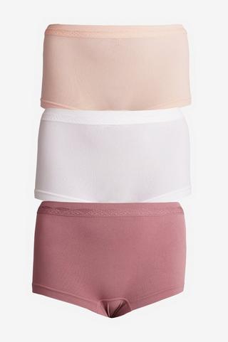 3 PACK BOYLEG PANTY PACK
