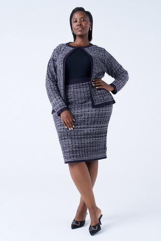 BOUCLE SKIRT