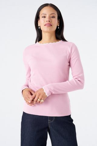 RIB TOP PINK
