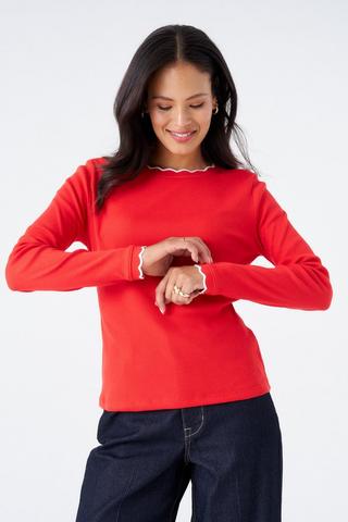 RIB TOP RED