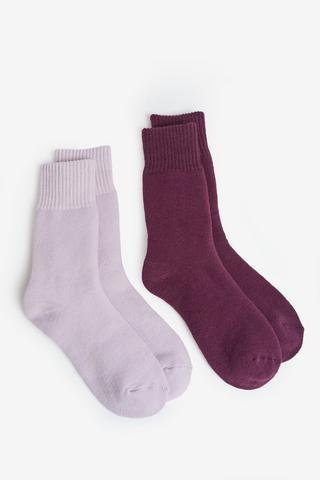 2 PACK ANKLET SOCKS
