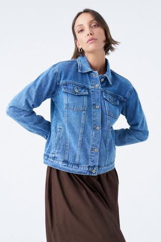 DENIM TRUCKER JACKET