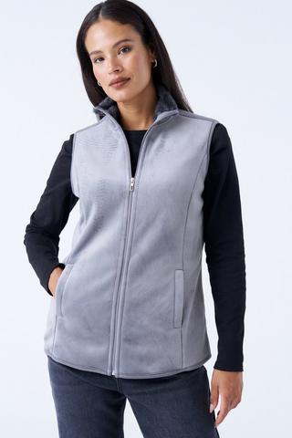 SHERPA GILET GREY
