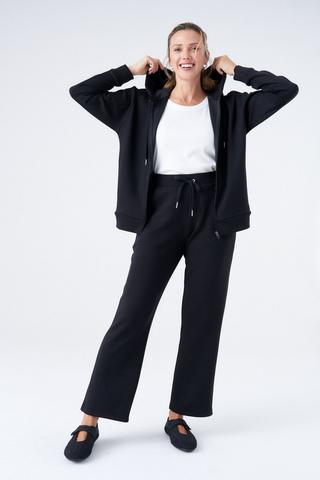 ULTRA SOFT TRACK PANTS BLACK