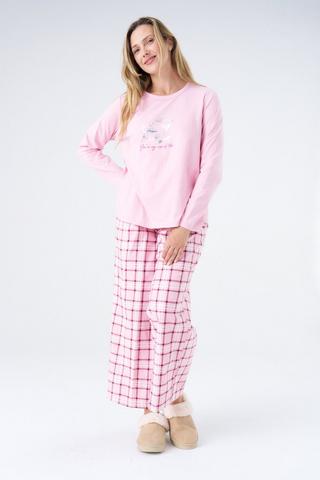 Check Flannel Sleep Set